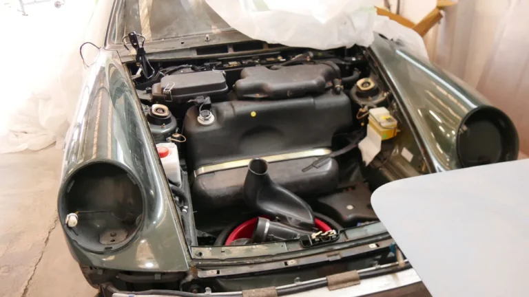 Porsche-Oldtimer Heckansicht