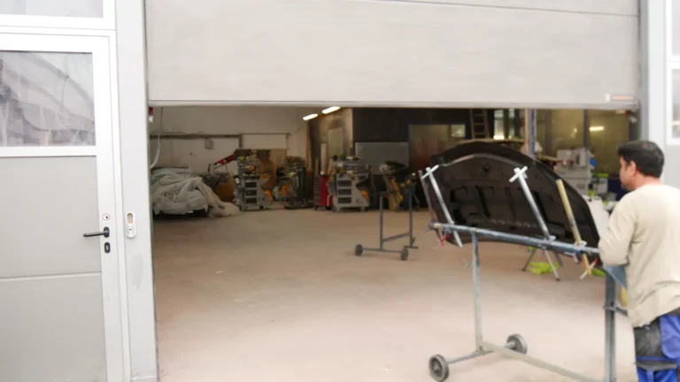 Oldtimer in der Werkstatt